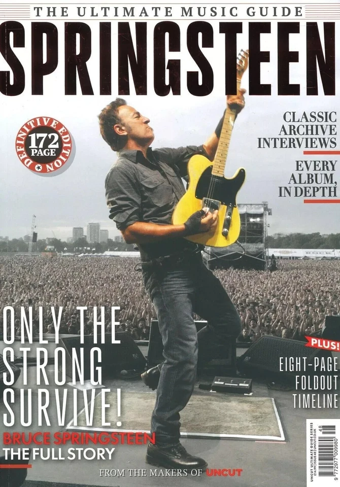 BRUCE SPRINGSTEEN UNCUT MAGAZINE ULTIMATE MUSIC GUIDE - DEFINITIVE EDITION (NEW)
