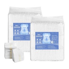 Disposable Dog Diapers Super Absorbent XS Size 144 Count for Female Dogs