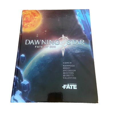 Dawning Star Fate of EOS Hardcover 2017 RPG D20 Powered by Fate Game System