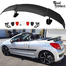 55 Rear Trunk Spoiler High Wing Gt Style Abs Glossy For Peugeot 406 405 308 207