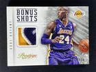 2013-14 Panini Prestige Kobe Bryant #50 Prime Gold Bonus Shots Patch Lakers /10