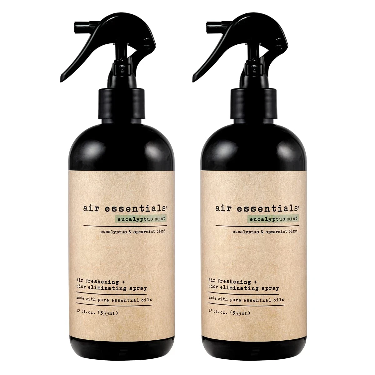 Air Essentials 12 oz Freshener & Odor 12 Fl Oz (Pack of 2), White