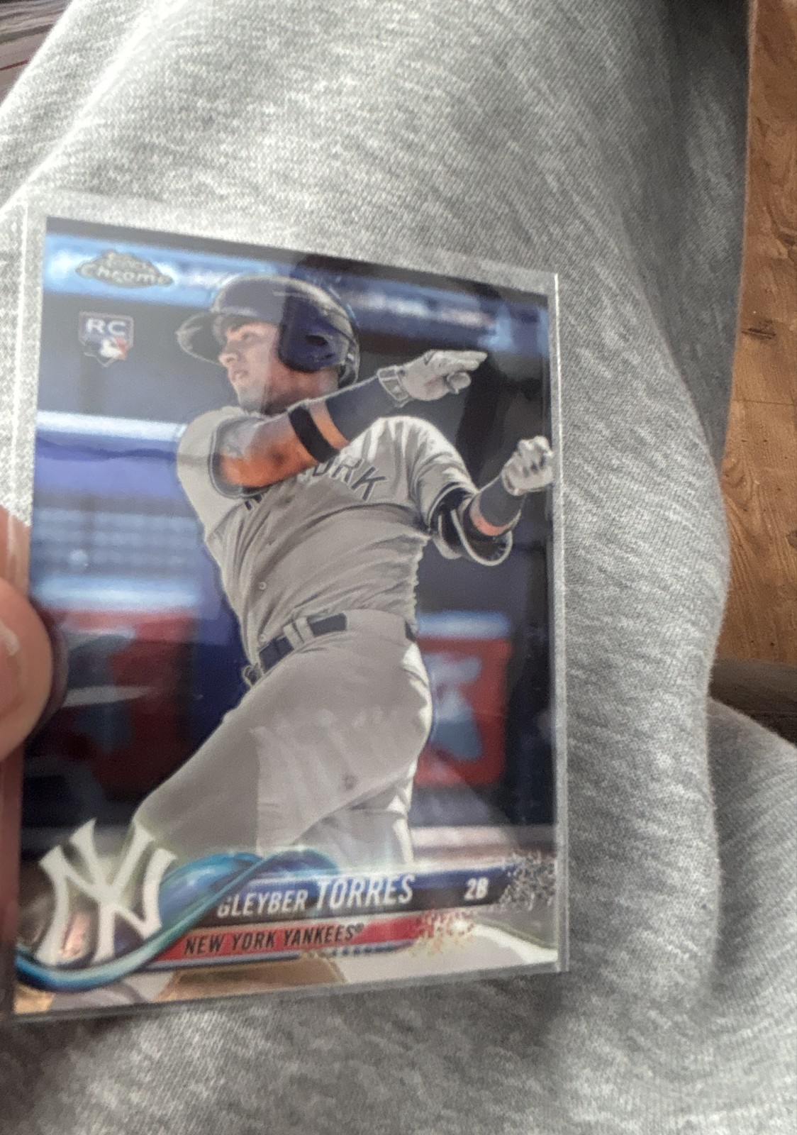 2018 Topps Chrome - Gleyber Torres #31 Prism Refractor (RC)