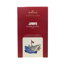 2020 Hallmark Keepsake JAWS Shark Attack Christmas Ornament