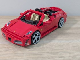 LEGO Racers Ferrari F430 Spider (8671) w/ Box & Instructions (missing 1 piece)
