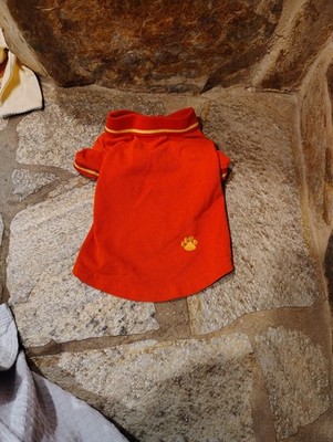 Top Paw Dogs Red Polo Shirt Size Medium Cotton