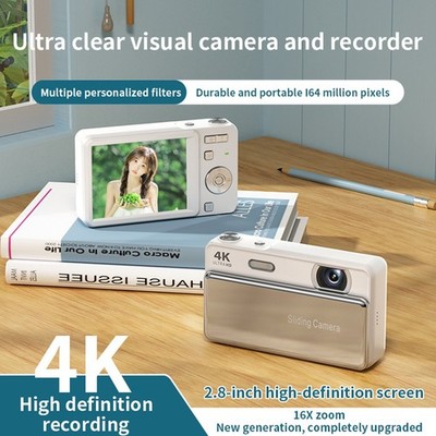 64MP Slider Kamera 16x Digitalzoom 4K Videoaufnahme 1/2,3 Zoll CMOS Sensor