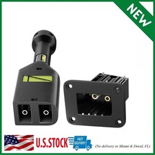 EZGO TXT Medalist 36V PowerWise Charger Receptacle and W/Handle Plug Fi