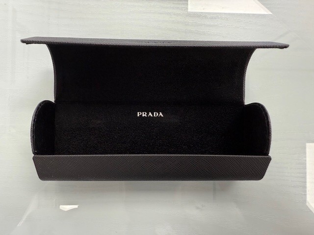 NEW PRADA AUTHENTIC EYEGLASSES SUNGLASSES OPTICAL BLACK  display picture 1