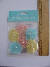 Jolee's Boutique PASTEL MIX SMALL FLORALS 6 Pieces NIP 