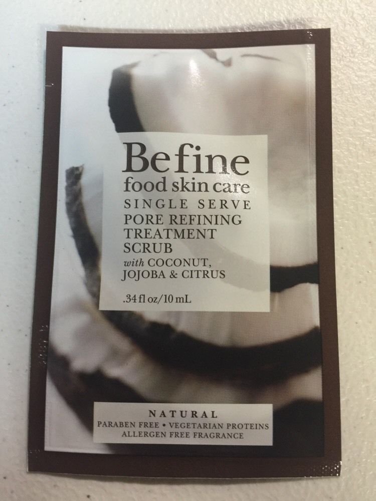 Befine Food Skin Care Pore Refining Treatment Scrub 0.34 fl oz eBay