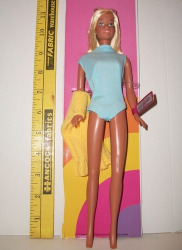 REPRO MOD BARBIE MALIBU TWIST AND TURN DOLL TNT MATTEL NO BANGS 08 LIKE MOVIE - Picture 2 of 3