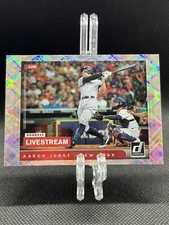 Aaron Judge - Livestream Diamond Foil- 2021 Panini Donruss - Yankees - LS3