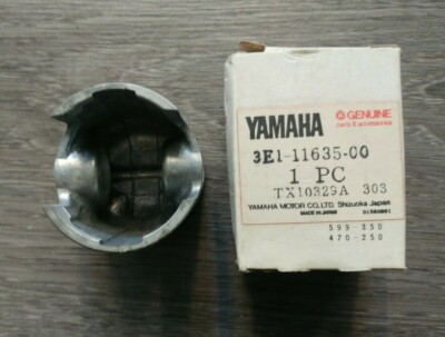 3E1-11635-00 YAMAHA PISTON (0.25MM O/S) | eBay UK
