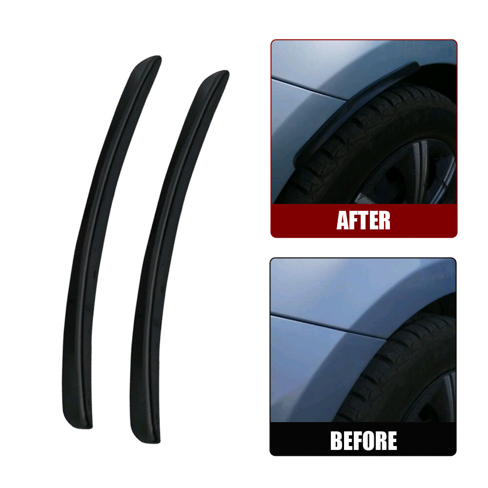 2x Car Fender Vents Flare Arch Sticker Protector Strip Auto Accessories ...