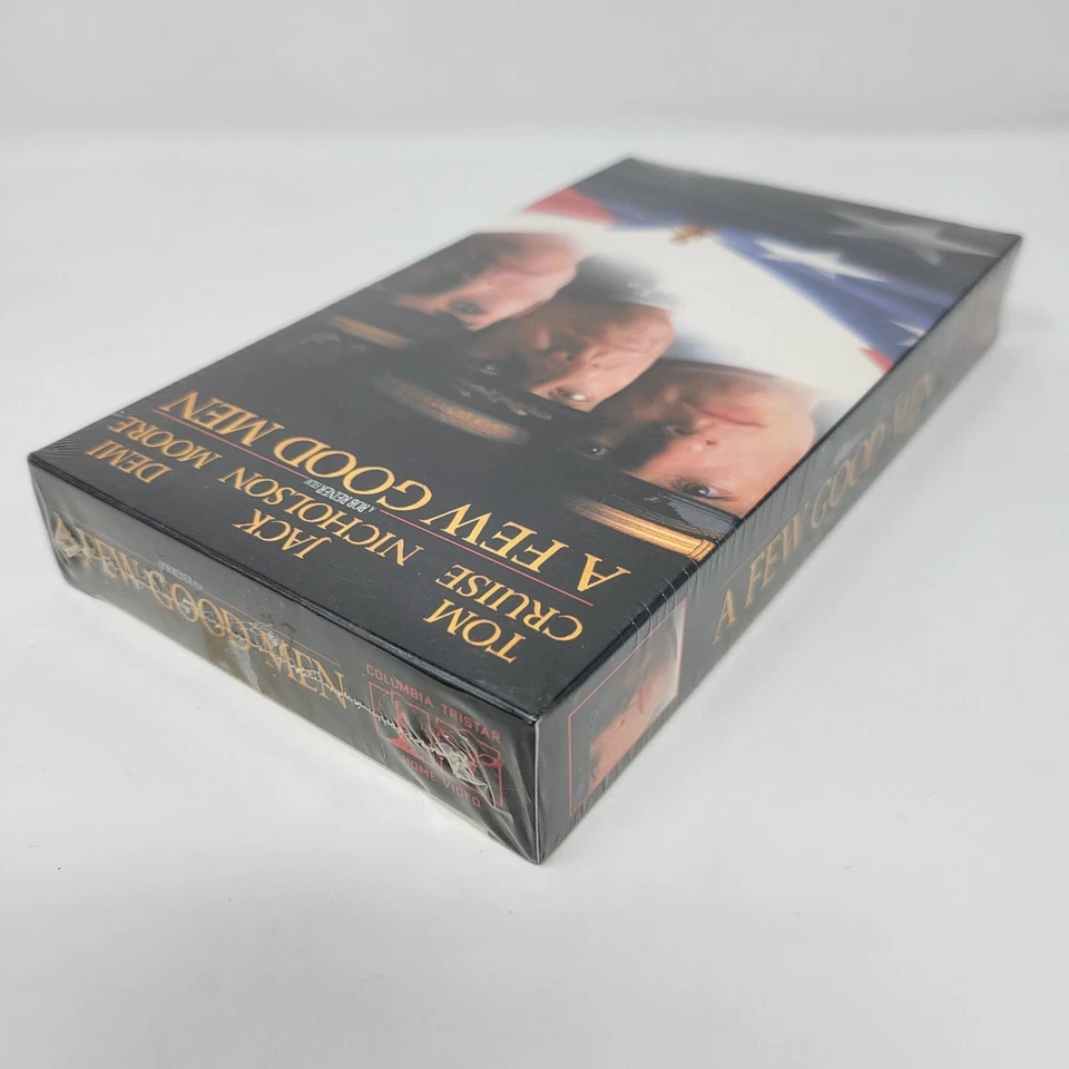 A Few Good Men VHS Tom Cruise Jack Nicholson Demi Moore 1993 Factory Sealed Foto 3 de 4