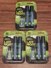 6-Pack Sweet Breath Late Night Mint Mojito Spray + 3 Free Drops