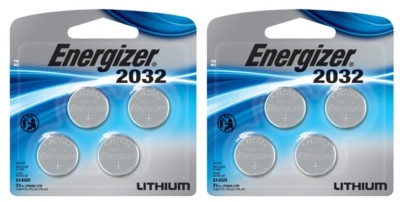 8 Energizer CR2032 CR 2032 3V Lithium Batteries ''In Original Packaging'' Exp 2025