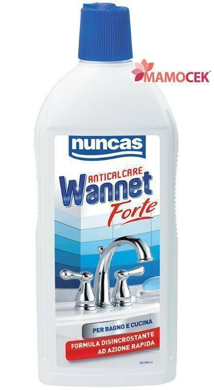 NUNCAS Wannet forte detergente anticalcare concentrato bagno cucina 500ml