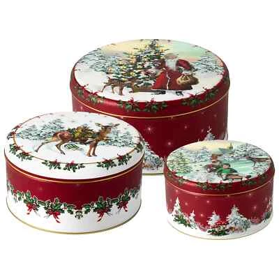 Villeroy & Boch WINTER SPECIALS Cookie Box Keksdose Scatola di Pasticceria s/3