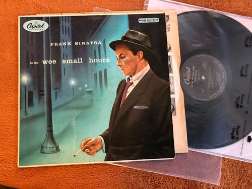 Frank Sinatra In The Wee Small Hours LP Capitol W-581 MONO 1955 '57 rp scranton ! - Photo 2/9