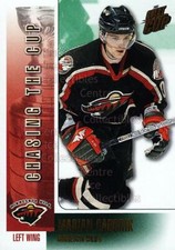2002-03 Pacific Quest For the Cup Chasing the Cup #7 Marian Gaborik