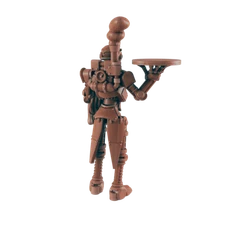 Clockwork Set - Bolts and Brimstone - Minis - EC3D - Cyber Punk - SciFi RPG