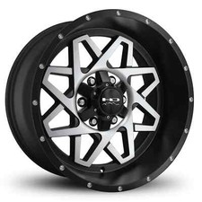 Hd Truck Suv Wheels. Gridlock. Satin Black Machined. 20x10 6x135139.7