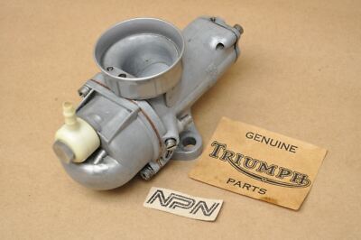 Triumph T120 TR6 Amal Right Carburetor R930 /9 Vintage Dealer Take Off OEM NOS