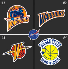 Golden State Warriors Basketball Team Logo NBA Sticker Decal *Size: 3