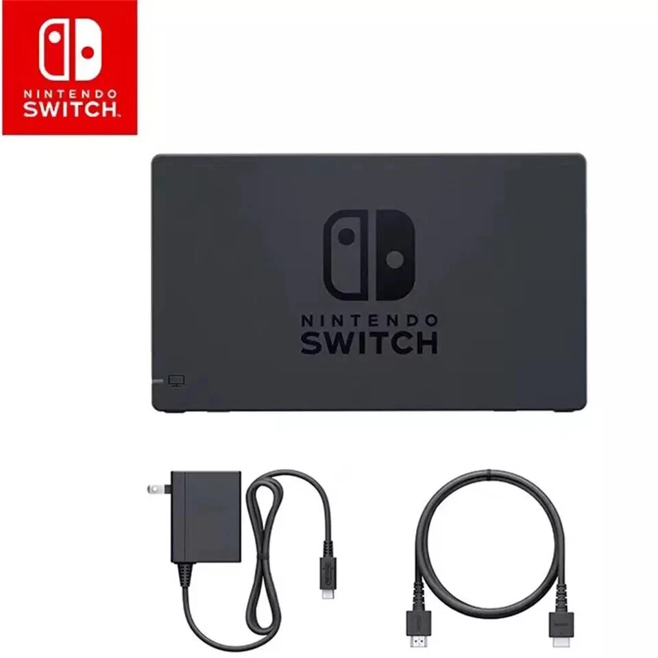 Nintendo Switch Station d'accueil TV, chargeur AC, câble HDMI, Multi Ensemble - Photo 3/4