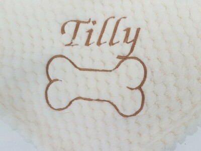 personalised dog beds ebay