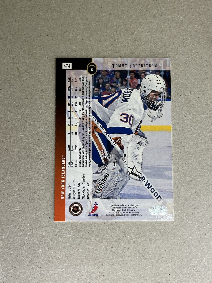 1994-95 Upper Deck #474 Tommy Soderstrom | eBay
