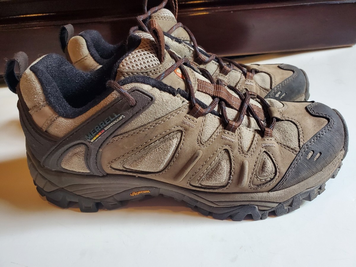 MERRELL radland hiking shoes 10 Merrell Radland Mid Waterproof Hiking Shoes Chestnut Brown  main image 3