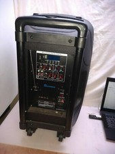 SuonoSound Portable Mountable Rechargeable 800W Guitar Mic Speaker Bluetooth FM