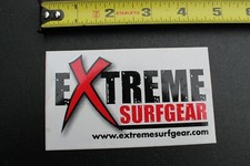 Extreme Surf Gear Clothing Skateboarding Snowboard V21a Vintage Surfing STICKER