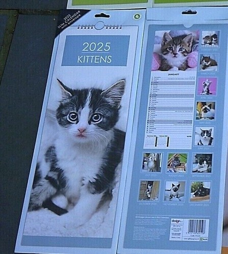 2025 Super Slim & Slim Wall Calendar Month to view,Nature,Pets etc Many Designs - Picture 4 of 13