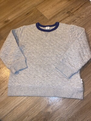 Gap Pullover Grau Sweatshirt Gr. 110 Meliert Kids