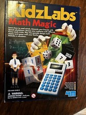 Math Magic Science Kit Kidz Labs Tricks Games Puzzle Educational Games