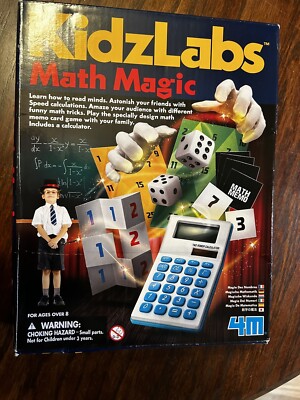 Math Magic Science Kit Kidz Labs Tricks Games Puzzle Educational Games