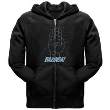 Big Bang Theory - Spock Hand Bazinga Zip Hoodie