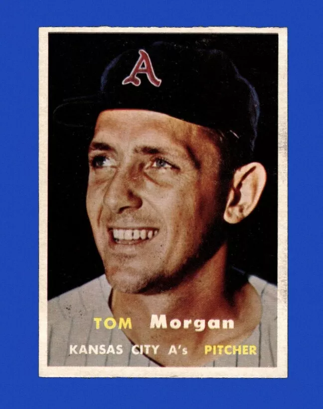 Tom Morgan trading card