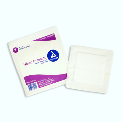 Dynarex Island Dressing Sterile, 6 x 6 inch, 25 per Pack 3494 20% OFF &