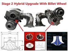 Turbocharger Remanufactured Stage 2-Hybrid BMW 1 / 3 / Z4 / 3.5 i (RHD)
