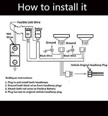 Extension H10 9145 Wire Harness Fog Light Replacement Connector Repair Fit E - Foto 10