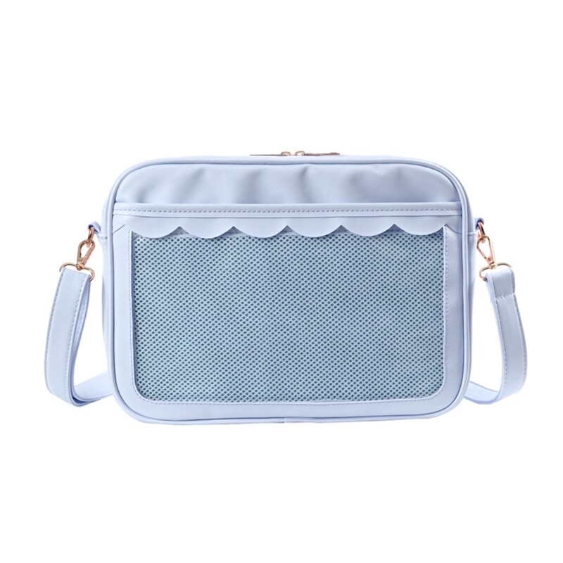 Stebcece Japanese Harajuku Style Ita Bag - Clear PVC Shoulder Bag For Women, Crossbody