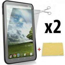 LOT 2 pcs UNIVERSAL 7 inch screen protector film for Tablet / GPS / Laptop