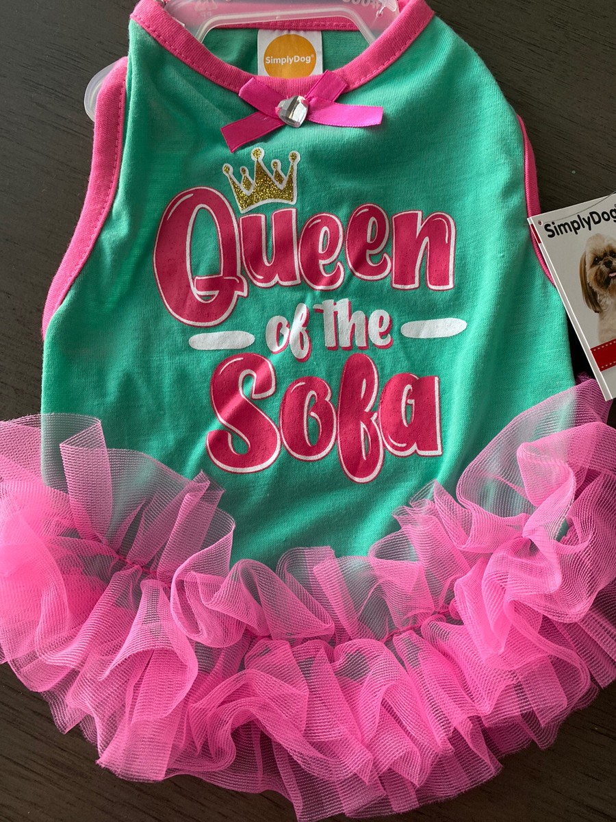 SIMPLY WAG GREEN AND PINK "QUEEN OF THE SOFA" TUTU DRESS Puppy/Dog SMALL NWT | eBay SIMPLY WAG GREEN AND PINK "QUEEN OF THE SOFA" TUTU DRESS Puppy/Dog SMALL NWT | eBay