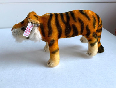 Vintage Steiff  Zoo Limited Edition 2007 Tiger New with Tags