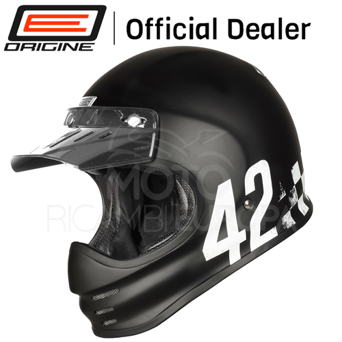 CASCO INTEGRALE ORIGINE VIRGO DANNY Vintage anni '70 MATT BLACK | eBay
